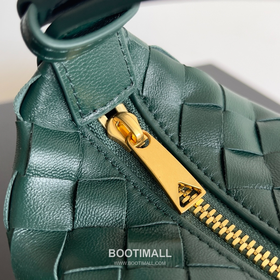 Bottega Veneta Intrecciato Denim & Calfskin Mini 보테가 베네타 인트레치아토 카프스킨 미니 탑핸들백 딥 틸 그린 22cm 8