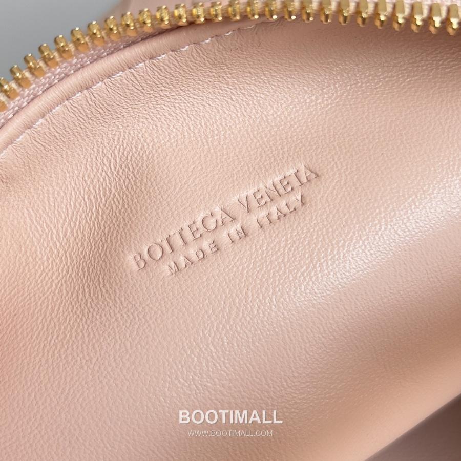 Bottega Veneta Intrecciato Denim & Calfskin Mini 보테가 베네타 인트레치아토 카프스킨 미니 탑핸들백 라이트핑크 22cm 9