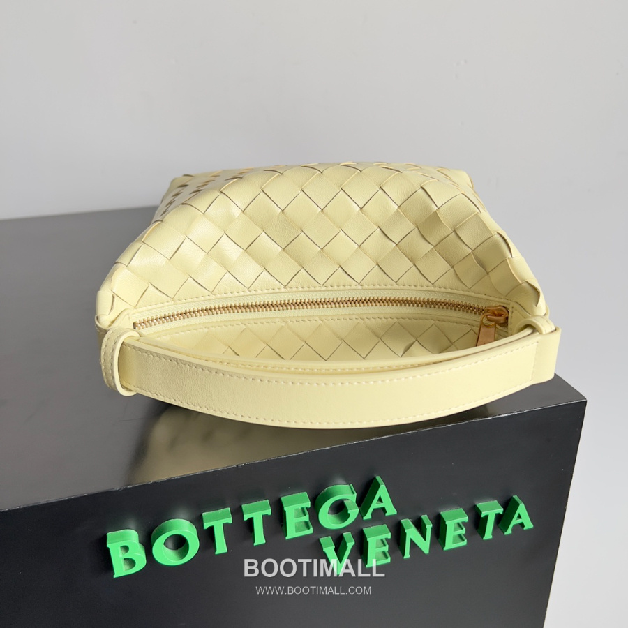 Bottega Veneta Intrecciato Denim & Calfskin Mini 보테가 베네타 인트레치아토 카프스킨 미니 탑핸들백 크리미옐로우 22cm 4