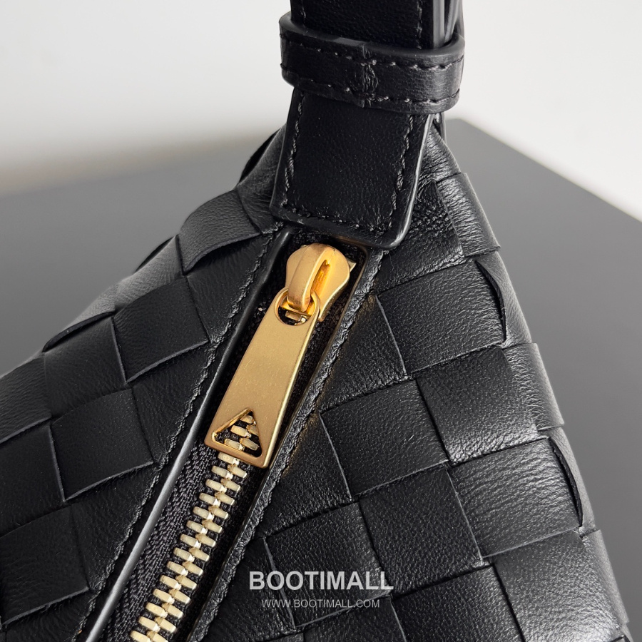 Bottega Veneta Intrecciato Denim & Calfskin Mini 보테가 베네타 인트레치아토 카프스킨 미니 탑핸들백 블랙 22cm 6