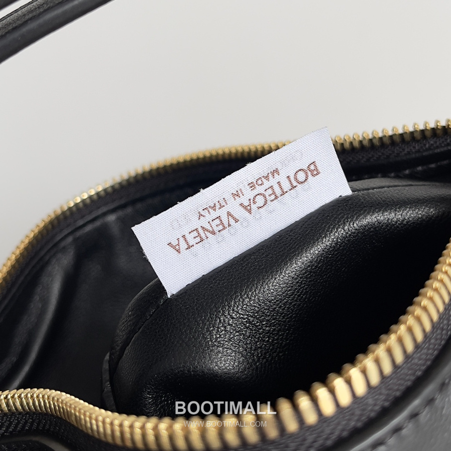 Bottega Veneta Intrecciato Denim & Calfskin Mini 보테가 베네타 인트레치아토 카프스킨 미니 탑핸들백 블랙 22cm 9