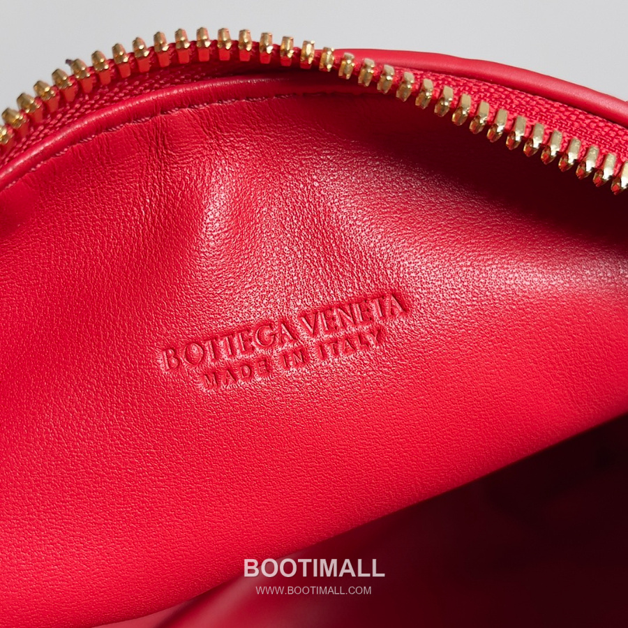 Bottega Veneta Intrecciato Denim & Calfskin Mini 보테가 베네타 인트레치아토 카프스킨 미니 탑핸들백 레드 22cm 8