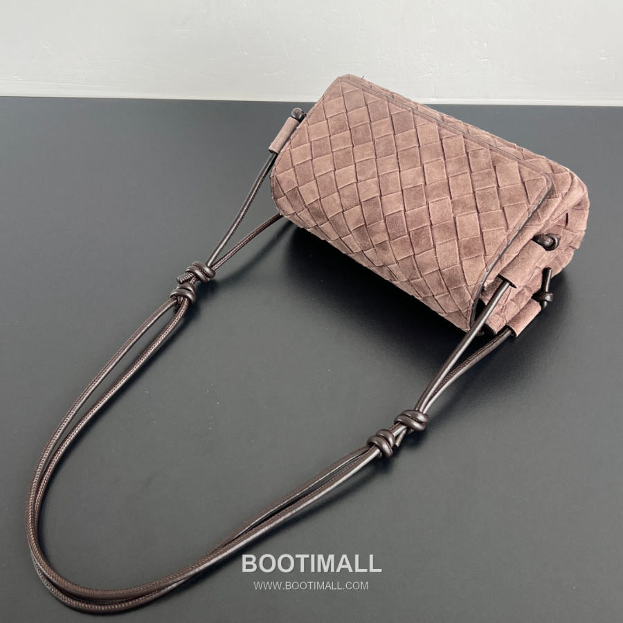 Bottega Veneta Notturno Crossbody 보테가 베네타 노투르노 크로스바디 스웨이드 브라운 21cm 5