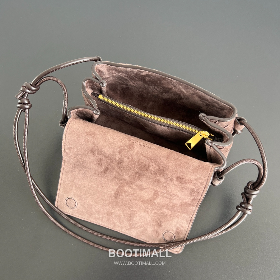 Bottega Veneta Notturno Crossbody 보테가 베네타 노투르노 크로스바디 스웨이드 브라운 21cm 6