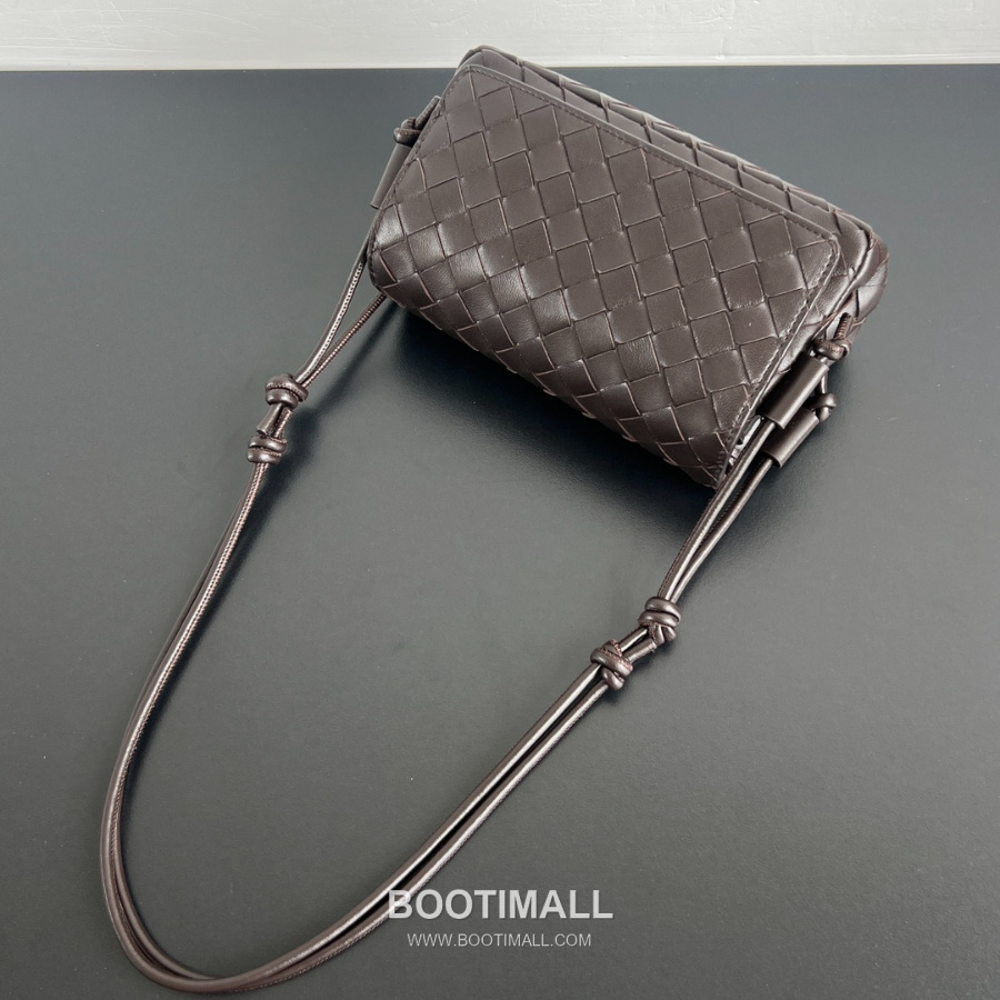 Bottega Veneta Notturno Crossbody 보테가 베네타 노투르노 크로스바디 브라운버건디 21cm 2