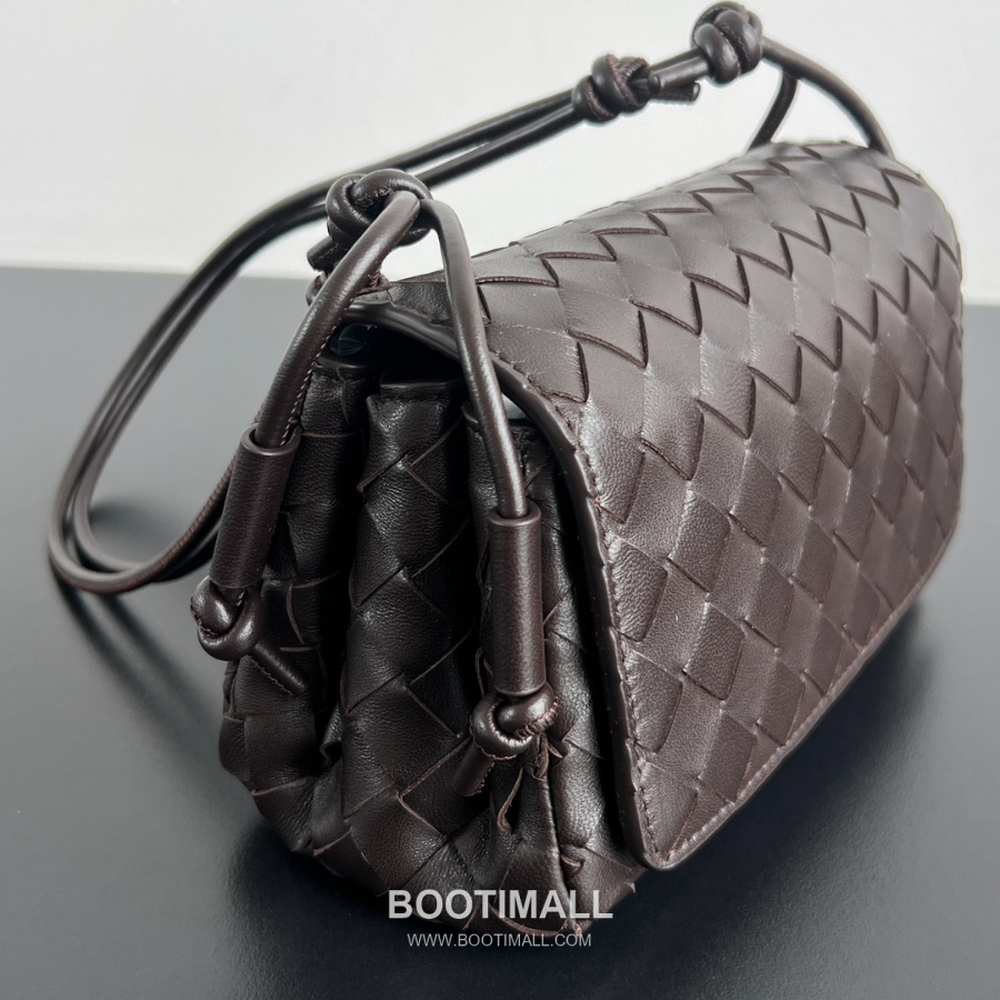 Bottega Veneta Notturno Crossbody 보테가 베네타 노투르노 크로스바디 브라운버건디 21cm 3