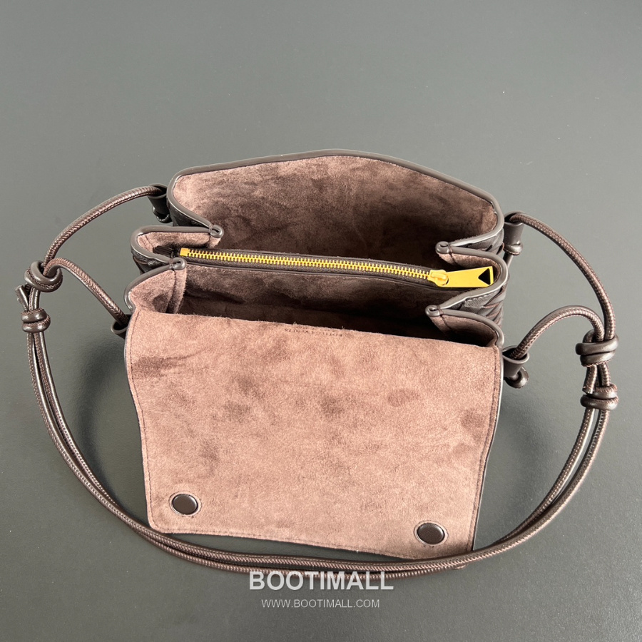 Bottega Veneta Notturno Crossbody 보테가 베네타 노투르노 크로스바디 브라운버건디 21cm 6