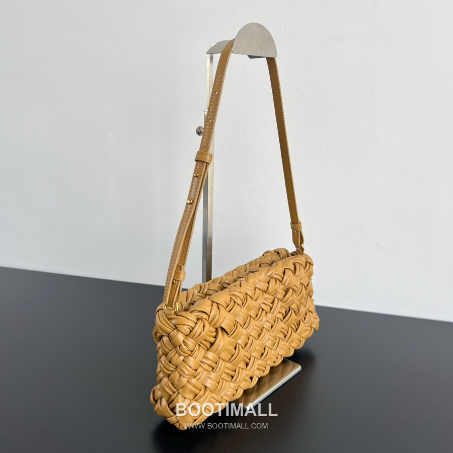 Bottega Veneta Kalimero Cha-Cha Bag 보테가 베네타 칼리메로 차차 숄더백 옐로우베이지 28.5cm 2