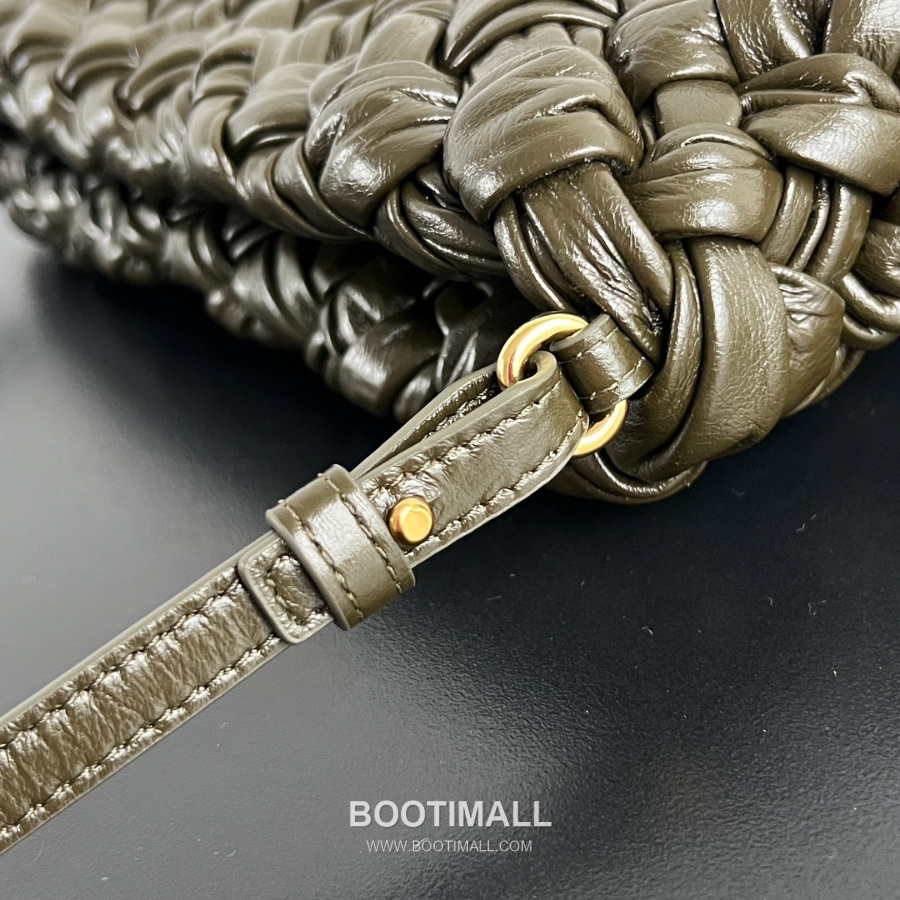 Bottega Veneta Kalimero Cha-Cha Bag 보테가 베네타 칼리메로 차차 숄더백 다크 올리브그린 28.5cm 6