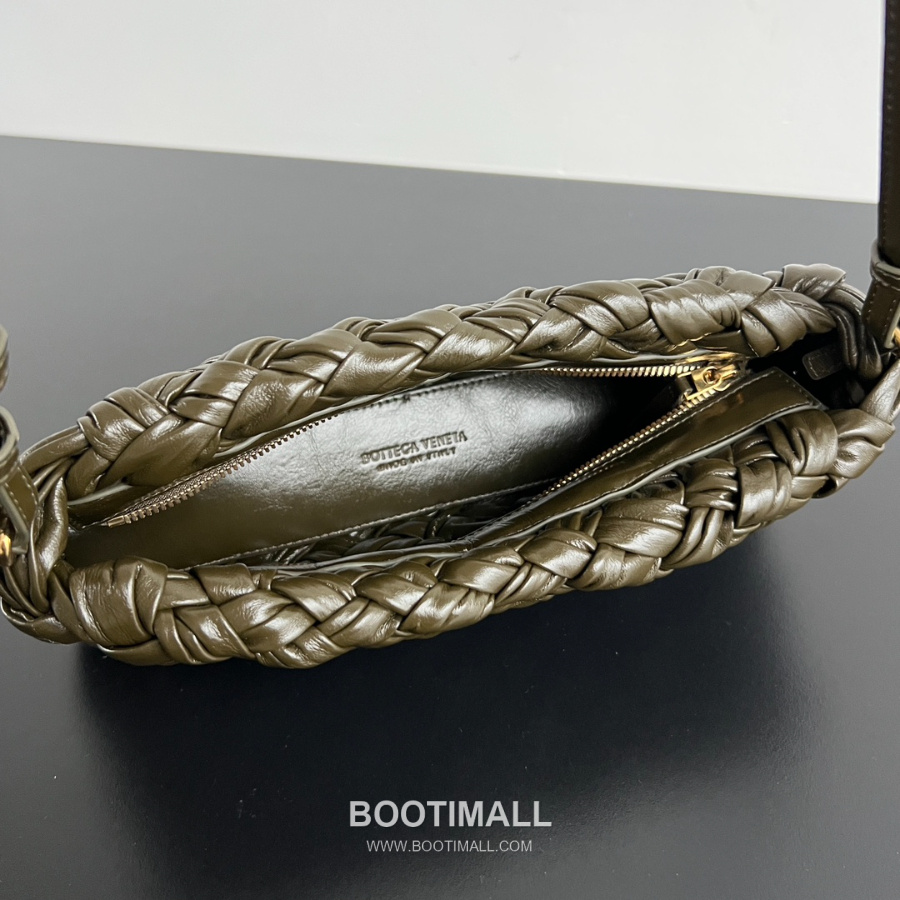 Bottega Veneta Kalimero Cha-Cha Bag 보테가 베네타 칼리메로 차차 숄더백 다크 올리브그린 28.5cm 8