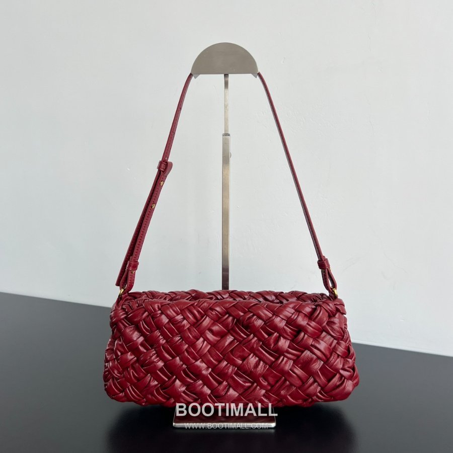 Bottega Veneta Kalimero Cha-Cha Bag 보테가 베네타 칼리메로 차차 숄더백 레드 28.5cm 1