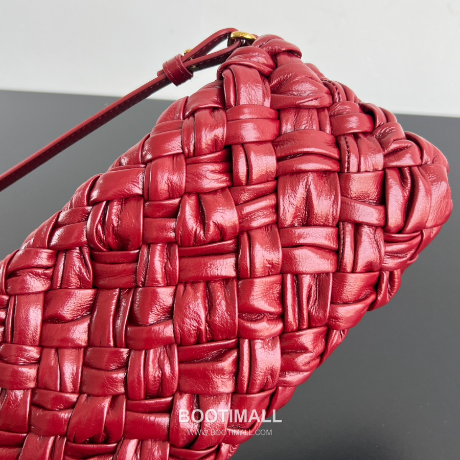Bottega Veneta Kalimero Cha-Cha Bag 보테가 베네타 칼리메로 차차 숄더백 레드 28.5cm 5