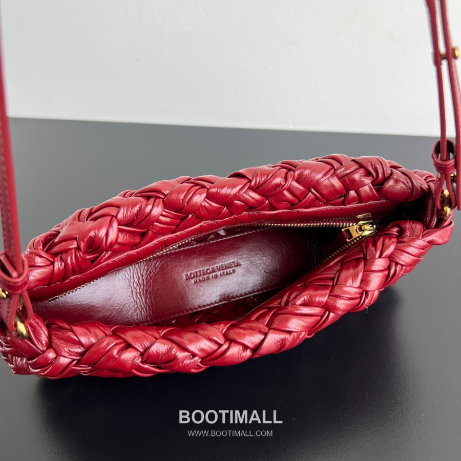 Bottega Veneta Kalimero Cha-Cha Bag 보테가 베네타 칼리메로 차차 숄더백 레드 28.5cm 8