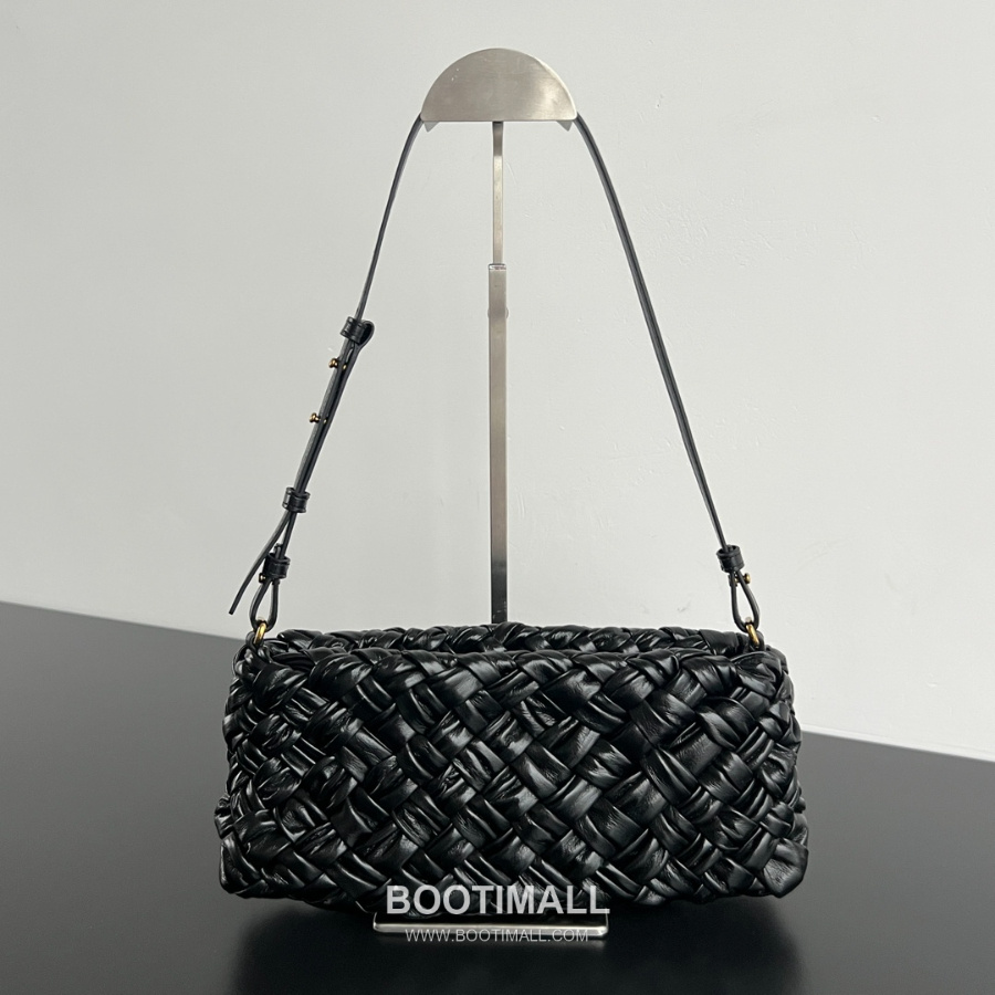 Bottega Veneta Kalimero Cha-Cha Bag 보테가 베네타 칼리메로 차차 숄더백 블랙 28.5cm 1