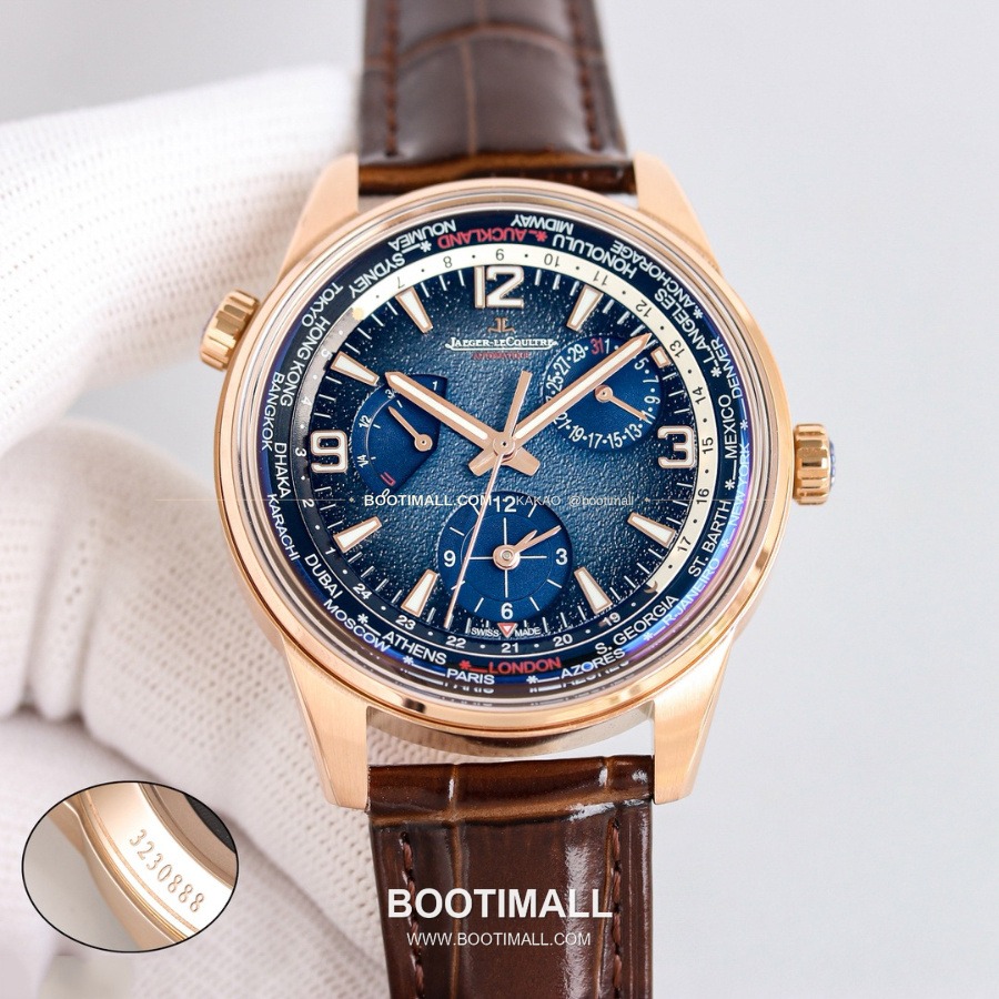 Jaeger-LeCoultre Polaris Geographic WT World Time Limited Edition 예거 르쿨트르 폴라리스 지오그래픽 WT 월드타임 리미티드 250피스 42mm 1