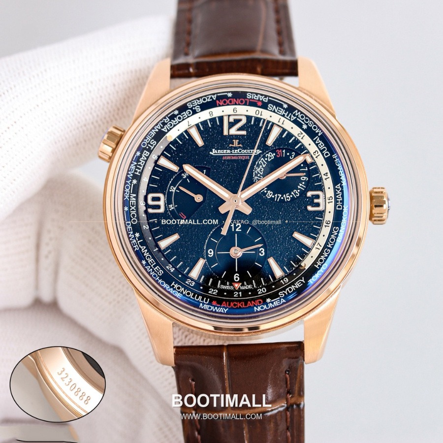 Jaeger-LeCoultre Polaris Geographic WT World Time Limited Edition 예거 르쿨트르 폴라리스 지오그래픽 WT 월드타임 리미티드 250피스 42mm 3
