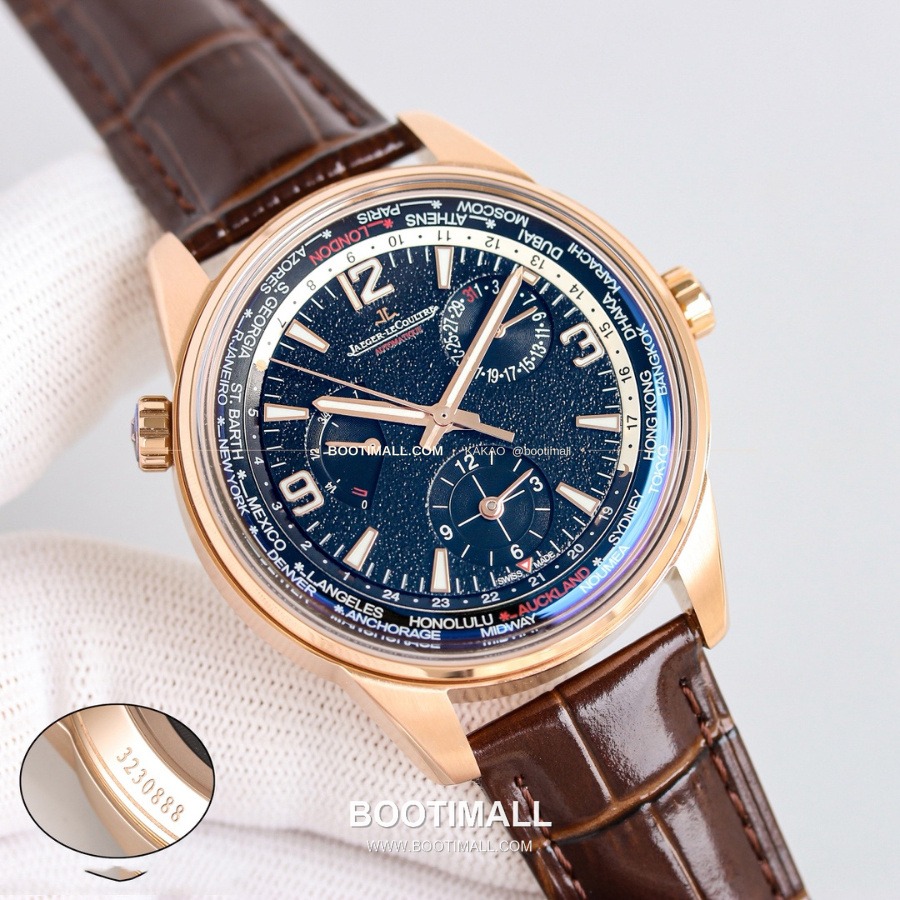 Jaeger-LeCoultre Polaris Geographic WT World Time Limited Edition 예거 르쿨트르 폴라리스 지오그래픽 WT 월드타임 리미티드 250피스 42mm 5