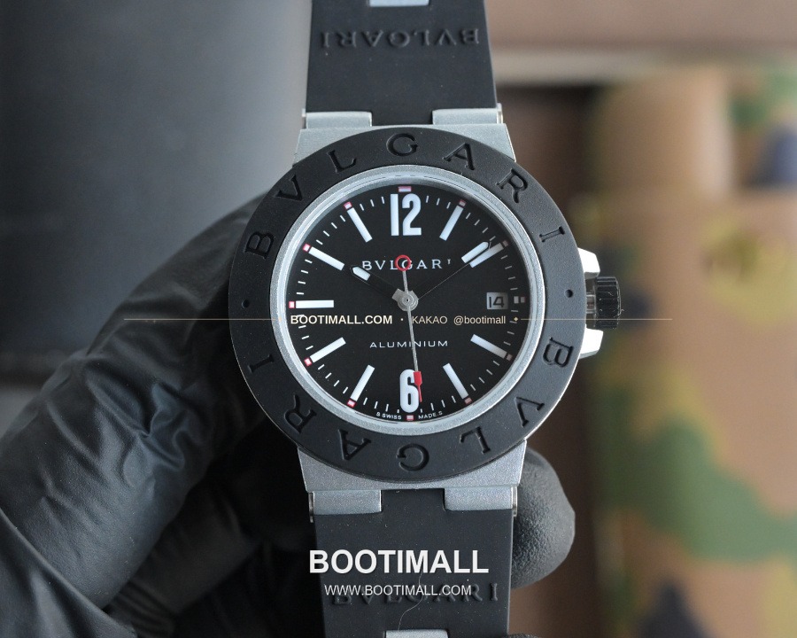 BVLGARI Aluminium Chronograph 40mm 불가리 알루미늄 크로노그래프 40mm 1