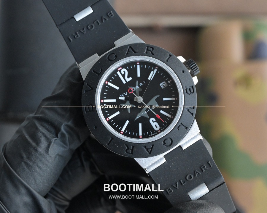 BVLGARI Aluminium Chronograph 40mm 불가리 알루미늄 크로노그래프 40mm 2