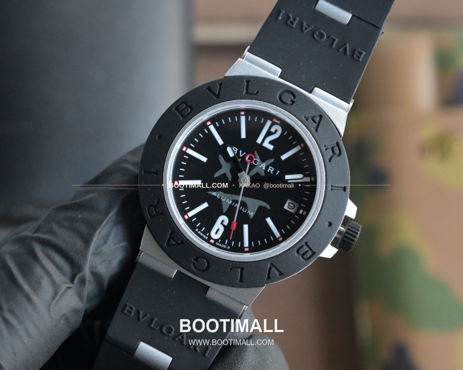 BVLGARI Aluminium Chronograph 40mm 불가리 알루미늄 크로노그래프 40mm 3