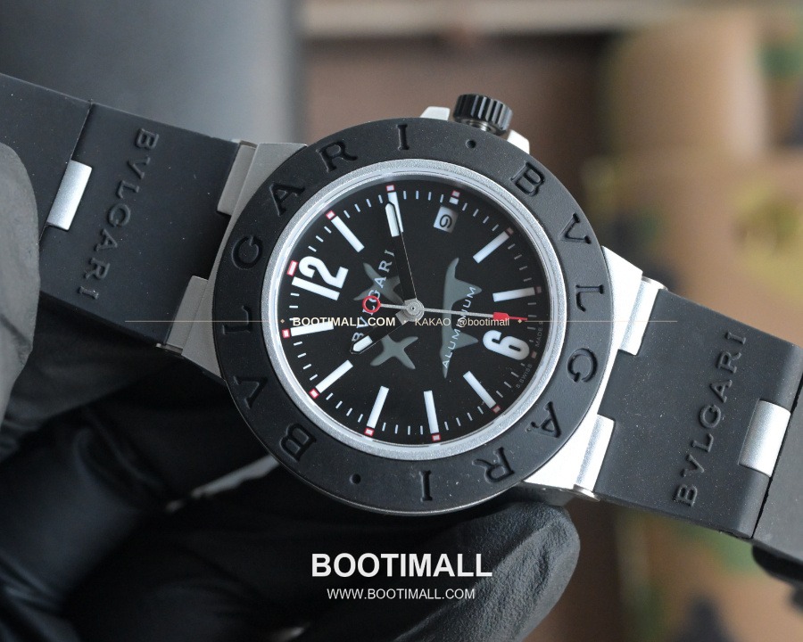 BVLGARI Aluminium Chronograph 40mm 불가리 알루미늄 크로노그래프 40mm 4