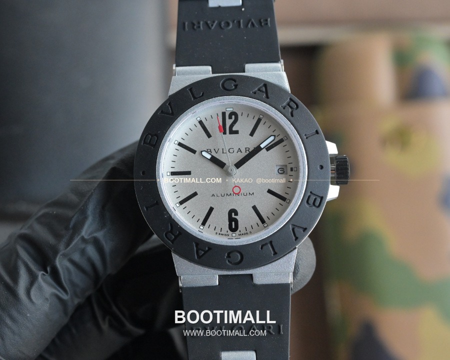 BVLGARI Aluminium Chronograph 40mm 불가리 알루미늄 크로노그래프 40mm 9