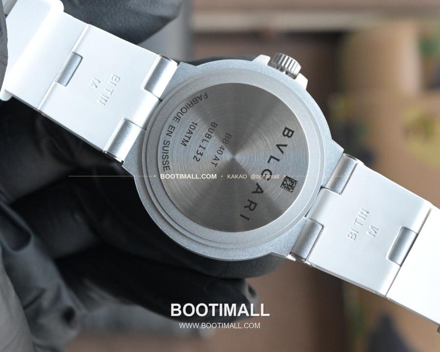 BVLGARI Aluminium Chronograph 40mm 불가리 알루미늄 크로노그래프 화이트 40mm 7