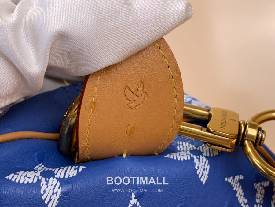 Louis Vuitton Speedy P9 Bandoulière 루이비통 모노그램 스피디 P9 반둘리에 40 위켄더 백 블루 N88228 40cm 26