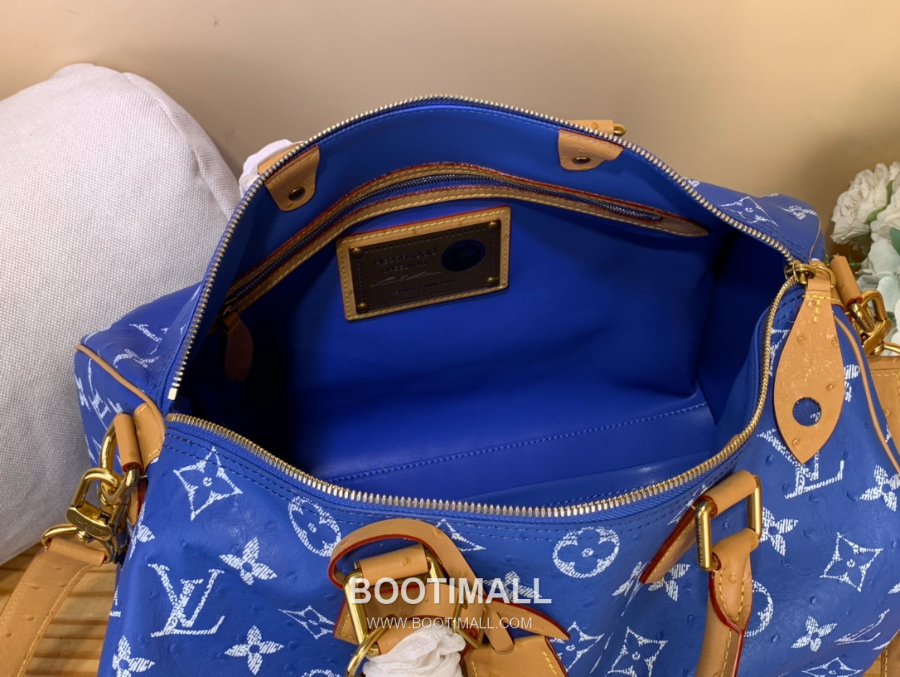 Louis Vuitton Speedy P9 Bandoulière 루이비통 모노그램 스피디 P9 반둘리에 40 위켄더 백 블루 N88228 40cm 28