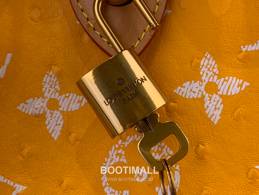 Louis Vuitton Speedy P9 Bandoulière 루이비통 모노그램 스피디 P9 반둘리에 40 위켄더 백 옐로우 N88228 40cm 26