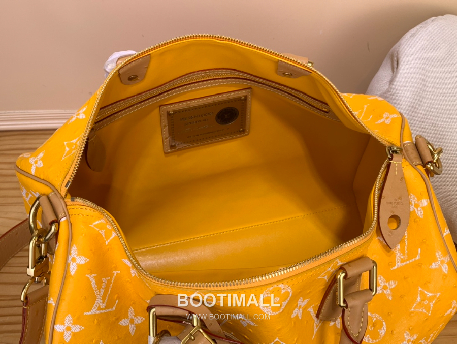 Louis Vuitton Speedy P9 Bandoulière 루이비통 모노그램 스피디 P9 반둘리에 40 위켄더 백 옐로우 N88228 40cm 27