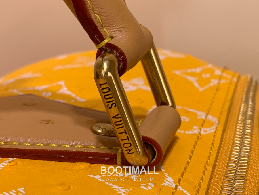 Louis Vuitton Speedy P9 Bandoulière 루이비통 모노그램 스피디 P9 반둘리에 40 위켄더 백 옐로우 N88228 40cm 30