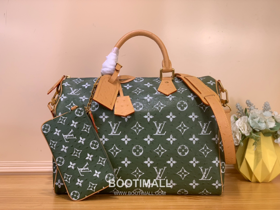 Louis Vuitton Speedy P9 Bandoulière 루이비통 모노그램 스피디 P9 반둘리에 40 위켄더 백 카키 N88228 40cm 21