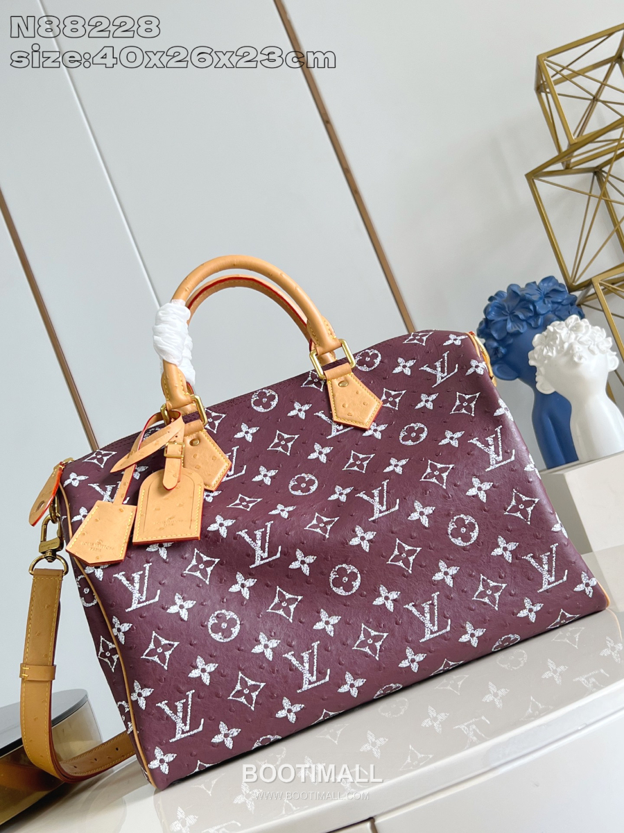 Louis Vuitton Speedy P9 Bandoulière 루이비통 모노그램 스피디 P9 반둘리에 40 위켄더 백 N88228 40cm 1