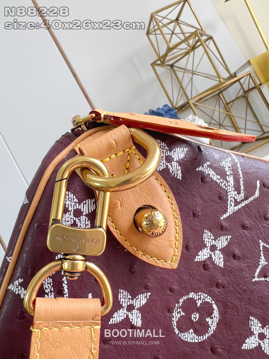 Louis Vuitton Speedy P9 Bandoulière 루이비통 모노그램 스피디 P9 반둘리에 40 위켄더 백 N88228 40cm 5