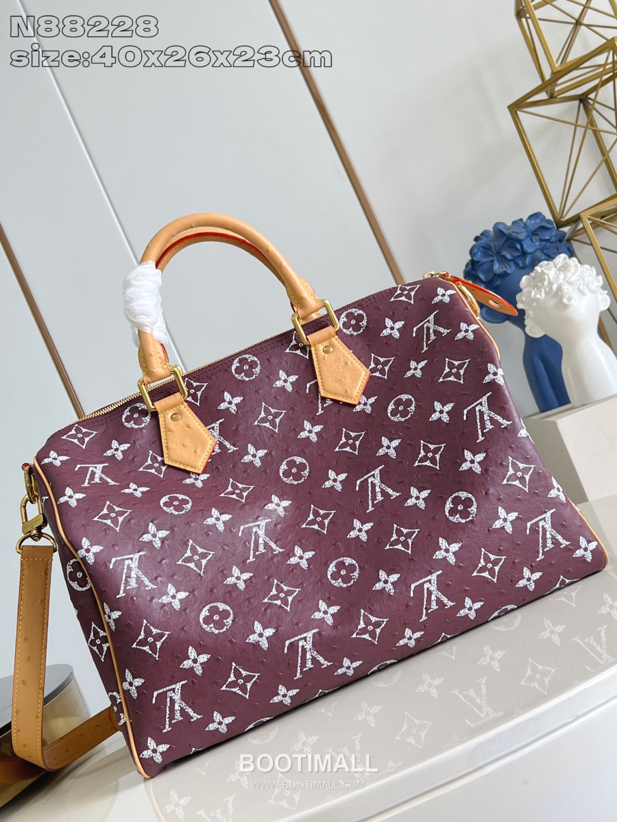 Louis Vuitton Speedy P9 Bandoulière 루이비통 모노그램 스피디 P9 반둘리에 40 위켄더 백 N88228 40cm 6
