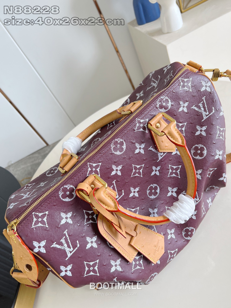 Louis Vuitton Speedy P9 Bandoulière 루이비통 모노그램 스피디 P9 반둘리에 40 위켄더 백 N88228 40cm 10