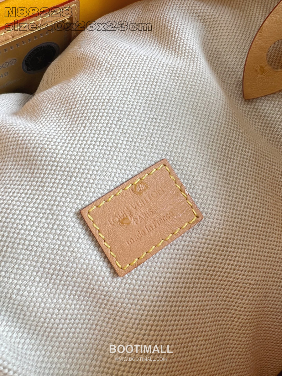 Louis Vuitton Speedy P9 Bandoulière 루이비통 모노그램 스피디 P9 반둘리에 40 위켄더 백 옐로우 N88228 40cm 13