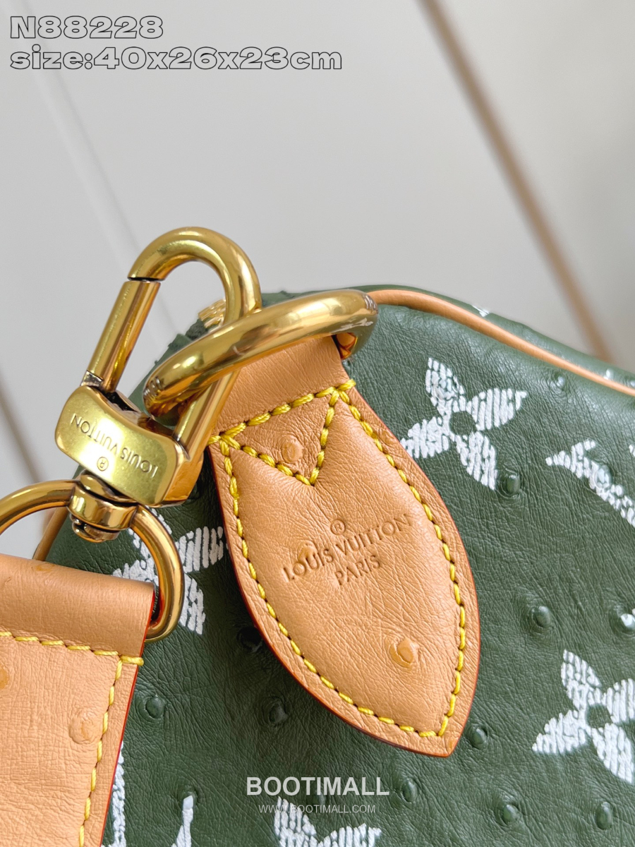 Louis Vuitton Speedy P9 Bandoulière 루이비통 모노그램 스피디 P9 반둘리에 40 위켄더 백 카키 N88228 40cm 8