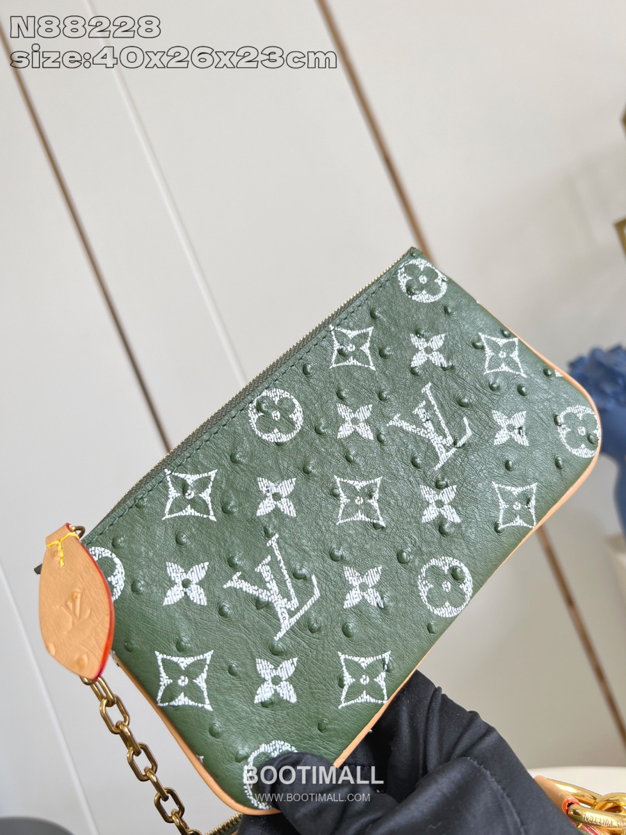 Louis Vuitton Speedy P9 Bandoulière 루이비통 모노그램 스피디 P9 반둘리에 40 위켄더 백 카키 N88228 40cm 18