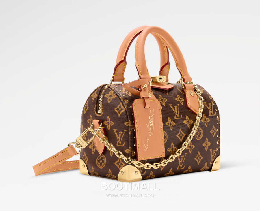 Louis Vuitton Speedy Trunk 루이비통 스피디 트렁크 M28102 모노그램 오리진 코팅 캔버스 브라운 20cm 2