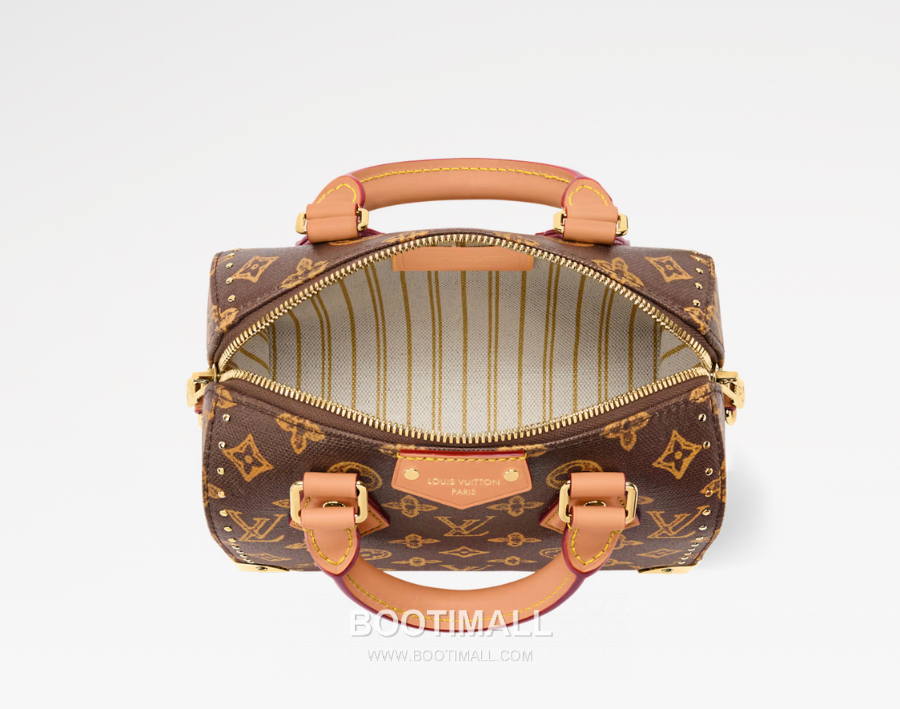 Louis Vuitton Speedy Trunk 루이비통 스피디 트렁크 M28102 모노그램 오리진 코팅 캔버스 브라운 20cm 3