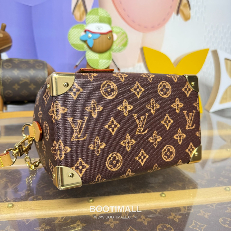 Louis Vuitton Speedy Trunk 루이비통 스피디 트렁크 M28102 모노그램 오리진 코팅 캔버스 브라운 20cm 16