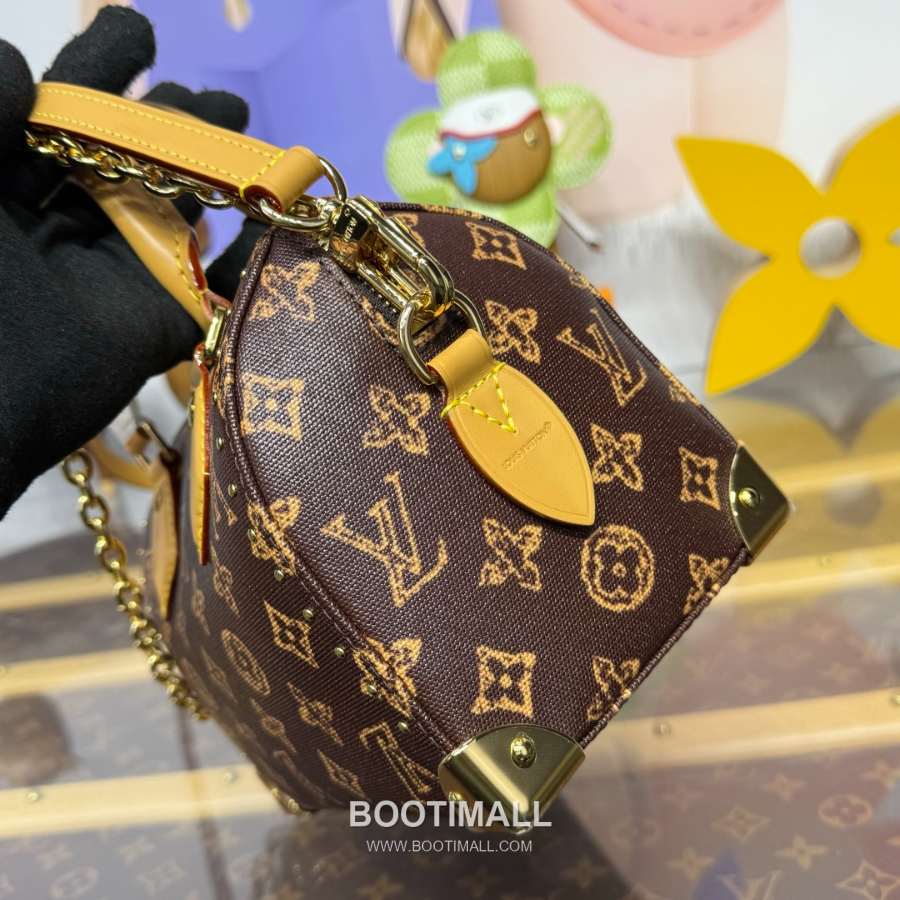 Louis Vuitton Speedy Trunk 루이비통 스피디 트렁크 M28102 모노그램 오리진 코팅 캔버스 브라운 20cm 19