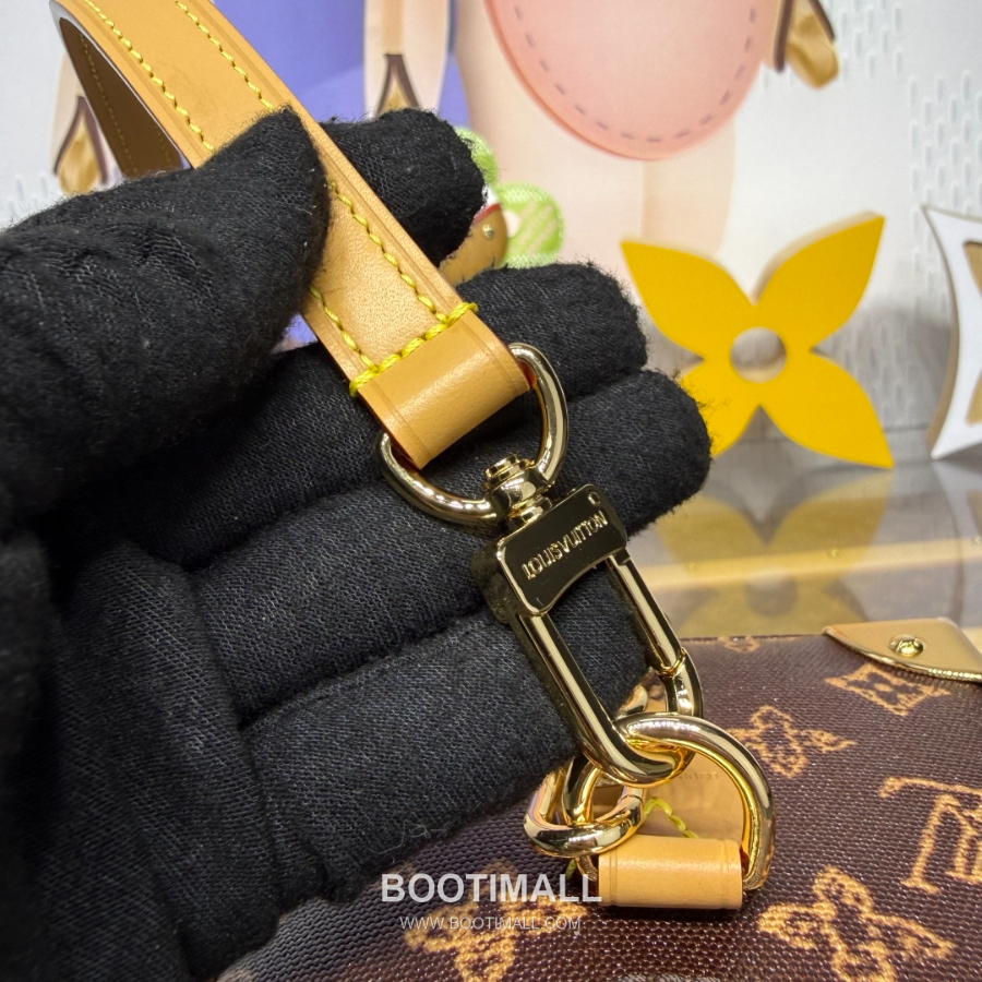 Louis Vuitton Speedy Trunk 루이비통 스피디 트렁크 M28102 모노그램 오리진 코팅 캔버스 브라운 20cm 20