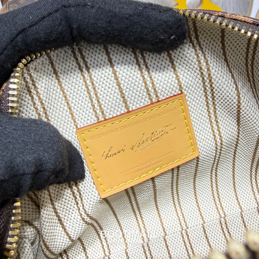 Louis Vuitton Speedy Trunk 루이비통 스피디 트렁크 M28102 모노그램 오리진 코팅 캔버스 브라운 20cm 21