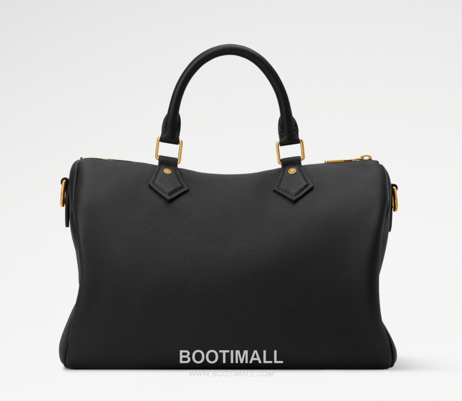 Louis Vuitton Speedy Soft 30 루이비통 스피디 소프트 30 로우 키 블랙 카우하이드 레더 30cm 6