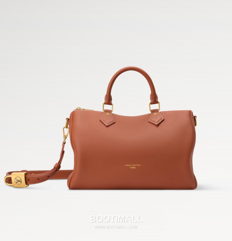 Louis Vuitton Speedy Soft 30 루이비통 스피디 소프트 30 로우 키 브라운 카우하이드 레더 M24891 30cm 1