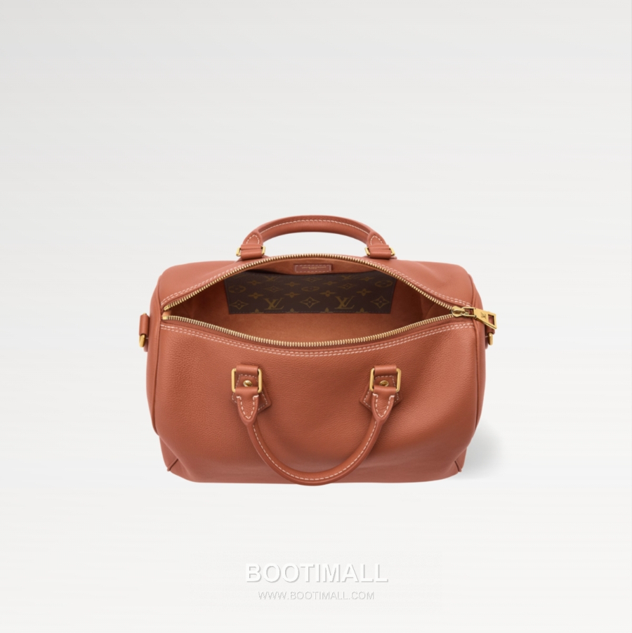 Louis Vuitton Speedy Soft 30 루이비통 스피디 소프트 30 로우 키 브라운 카우하이드 레더 M24891 30cm 3