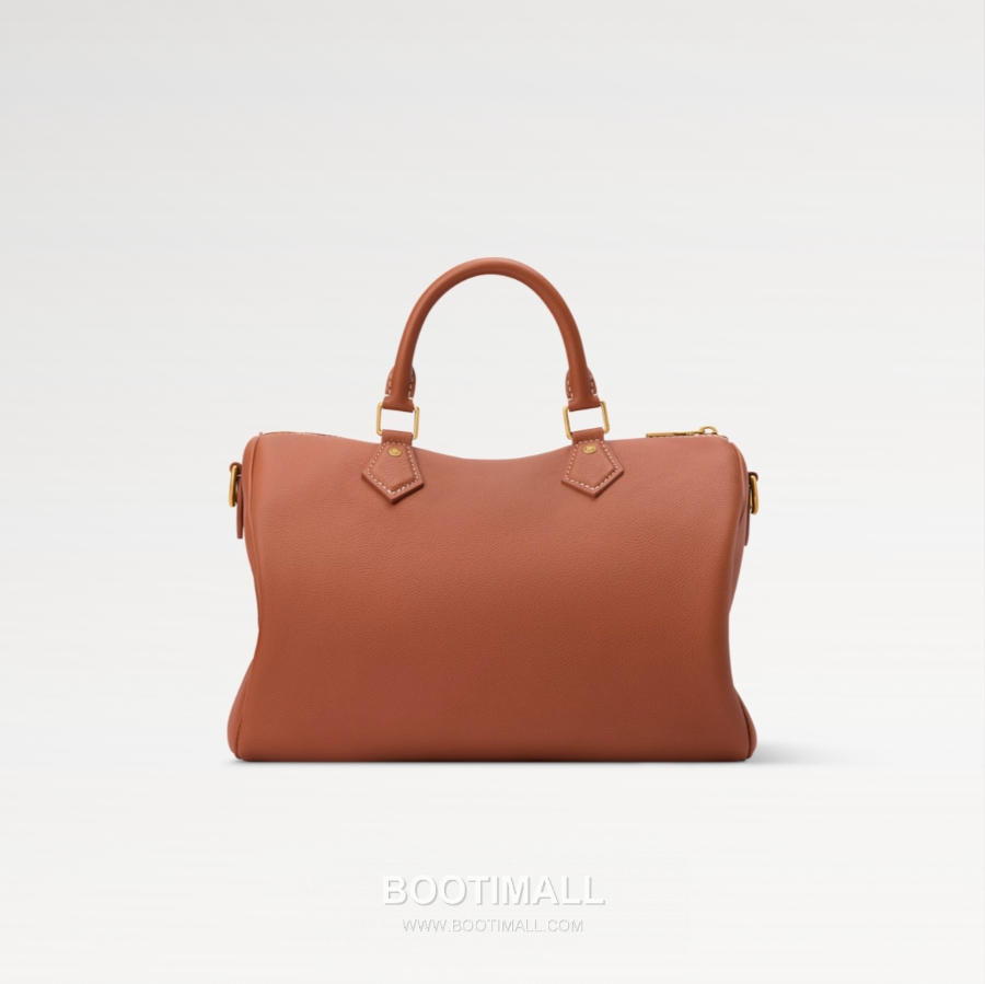 Louis Vuitton Speedy Soft 30 루이비통 스피디 소프트 30 로우 키 브라운 카우하이드 레더 M24891 30cm 4